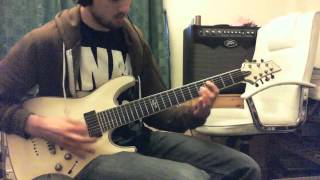 Whitechapel  Possession guitar cover [upl. by Lachish]