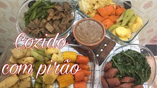 COZIDO de CARNE com LEGUMES  PIRÃO sem COMPLICAÇÃO Simplesmente delicioso [upl. by Mohl]