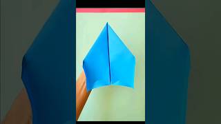 how to make paper flying returnable boomerang plane in very easy shortfeed [upl. by Carbone]