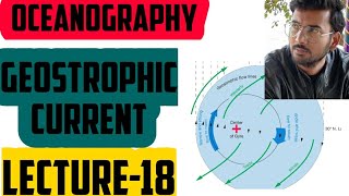 Oceanography lecture18 geostrophic Current ekman transport coriolis effect gravity Geo khan [upl. by Anelis]