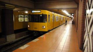 UBahn Berlin Bahnhof Zitadelle Spandau U7 1080p [upl. by Nahc]