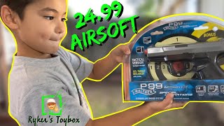 P99 Airsoft Pistol Unboxing Review [upl. by Lumbye]