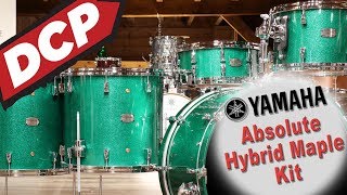 Yamaha Absolute Hybrid Drum Set 2413161814  Demo [upl. by Farr]