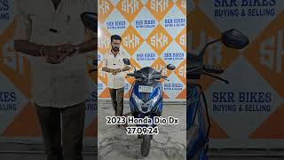 2023 Honda Dio Dx call 7904209463 SKR BIKES ❤️ OFFICIAL CHANNELskrkarthikraja skrbrand skr [upl. by Akineg]