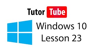 Windows 10 Tutorial  Lesson 23  Zipping and Unzipping Files File Compression [upl. by Elberfeld315]