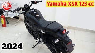 Yamaha xsr 125cc new model 2024🔥 features price yamaha xsr 125 launch in india  upcoming bikes [upl. by Neersan]