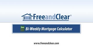 BiWeekly Mortgage Acceleration Calculator Video [upl. by Ataymik]