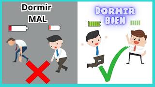 Cómo dormir BIEN y Despertar temprano ¡5 Hábitos para dormir bien😴😴 [upl. by Larrej45]