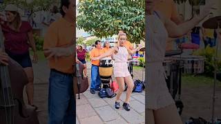 Celina bailando el muñeco plazalibertad viral shorts paraty [upl. by Irabaj]