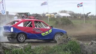 Autocross Winsum 2642015 Crashes [upl. by Alard]