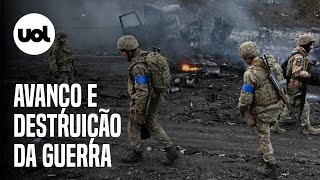 Entenda como está a Guerra da Ucrânia um ano depois da invasão russa  FOLHA EXPLICA [upl. by Aikemahs]