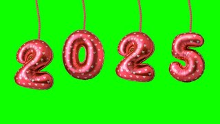 2025 Green Screen Effect  Happy New Year 2025 Status [upl. by Eb]