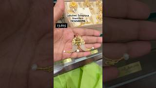 Beautiful Gold Puligoru Collection With Weight goldjewellery lightweight pendant jewellery [upl. by Rol]