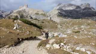 Giro delleTre Cime di LavaredoDrei ZinnenUmrundung [upl. by Shoifet]