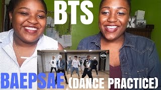 BTS방탄소년단  Baepsae뱁새 Dance Practice 흥 ver  REACTION [upl. by Salvatore]