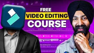 FREE Video Editing Course ✅ Wondershare Filmora 13 [upl. by Rachael]