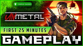 UnMetal  4K Gameplay First 25 Minutes THIS GAME IS HILARIOUS [upl. by Cornel]