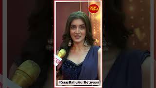 Navika From Kyunki Saas Maa Bahu Beti Hoti Hai Spoke About Her Performance At Zee Rishtey Awards [upl. by Ysnap]