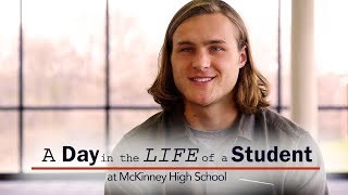 A Day in the Life of a Student  McKinney High School [upl. by Nwahsed993]