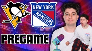 Pregame Chat  Rangers vs Penguins [upl. by Anitnerolf936]