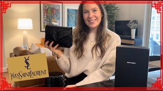 SAINT LAURENT Loulou Toy leather crossbody bag  YSL BEST HANDBAG [upl. by Standice]