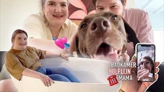 Dit wordt onze badkamer amp wat kost het  een nieuw familielid 🐶❤️  Verhuisvlog 6  Vera Camilla [upl. by Abdella386]