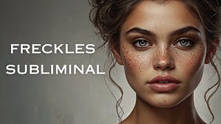 get freckles subliminal [upl. by Zurn375]