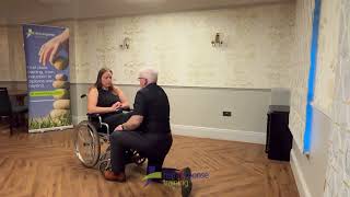 6a How to Move Someone in a Wheelchair [upl. by Darell]