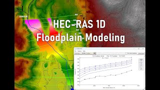 Creating a basic HECRAS 1D Floodplain Model [upl. by Zetroc833]