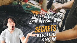 Jacket Repairing Shop in Peshawar  Jahangeer Pura [upl. by Brooke]