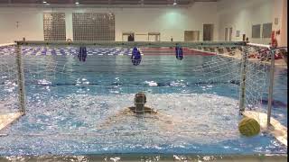 Water Polo goalkeeper drill 02 [upl. by Iene]