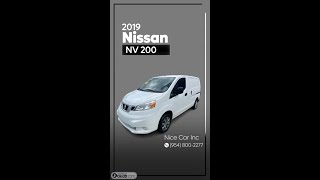 Nissan NV 200 2019 car review [upl. by Enelak433]