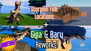 Scorpion Fish Locations  Giga amp Bary Reworks  Jurassic Blocky [upl. by Carline]