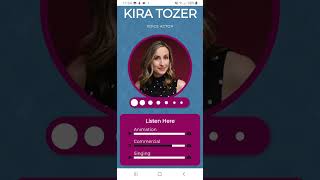 Kira Tozer is a voice actress [upl. by Eceinal]