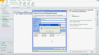 openPLM demo  Ms Outlook interface [upl. by Bohon]