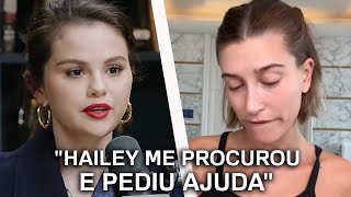 Selena Gomez EXPÕE conversa recente com Hailey Bieber [upl. by Dino423]