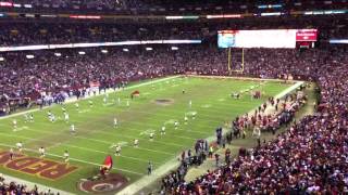 Hail To The Redskins  83000 Redskin Faithful Choir [upl. by Colwell257]