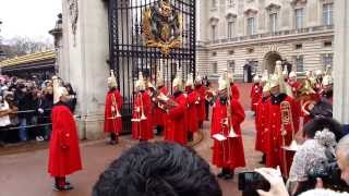 Changing the Guard at Buckingham Palace London [upl. by Peedsaj]