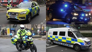 Multiple Police Forces From Across The United Kingdom Responding To Protest In Central London [upl. by Nongim]