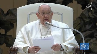 Papa Francesco Udienza Generale 17 gennaio 2024 [upl. by Eenimod]