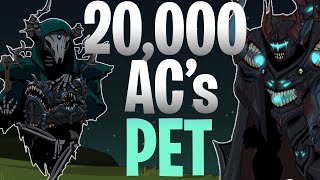 AQW 20000 ACs Pet  House Item Nulgath and Dage Collection Chest Reward  New Soul Devourer Set [upl. by Arriec332]