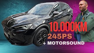 Cupra Formentor 2024 Tribe Edition 245PS  Erfahrungen und Probleme nach 10000km  Motorsound [upl. by Arramahs615]