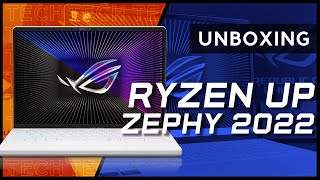 ASUS ROG Zephyrus G14 2022 Unboxing amp Impression  Portable and Powerful [upl. by Grimes]