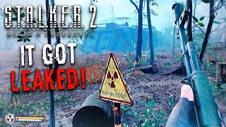 STALKER 2 GOT LEAKED Main Menu RADIOACTIVE FIELD NEW ANOMALY SEWERS First Real Gameplay [upl. by Eseilanna706]