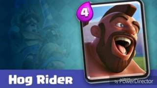 Clash Royale  Hog Rider Sound [upl. by Ainat]