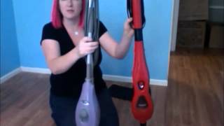 Haan Power amp Finesse Steamer Review and Comparison to Shark Steam Mop [upl. by Naida]