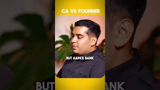 CA vs Founder  podcast business marketing [upl. by Banky]