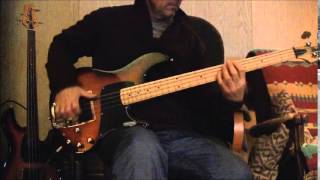 Analogman Sunface Fuzz Pedal Bass Guitar Test [upl. by Hale]