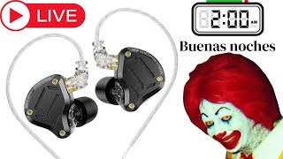 ¡Auriculares para volverte LOCO ¡KZ ZS10 PRO 2 EN VIVO [upl. by Attayek]