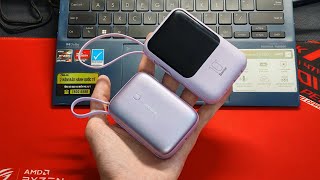 Pin dự phòng 10000mAh có thương hiệu và hàng nhái khác nhau ra sao [upl. by Acinomahs]